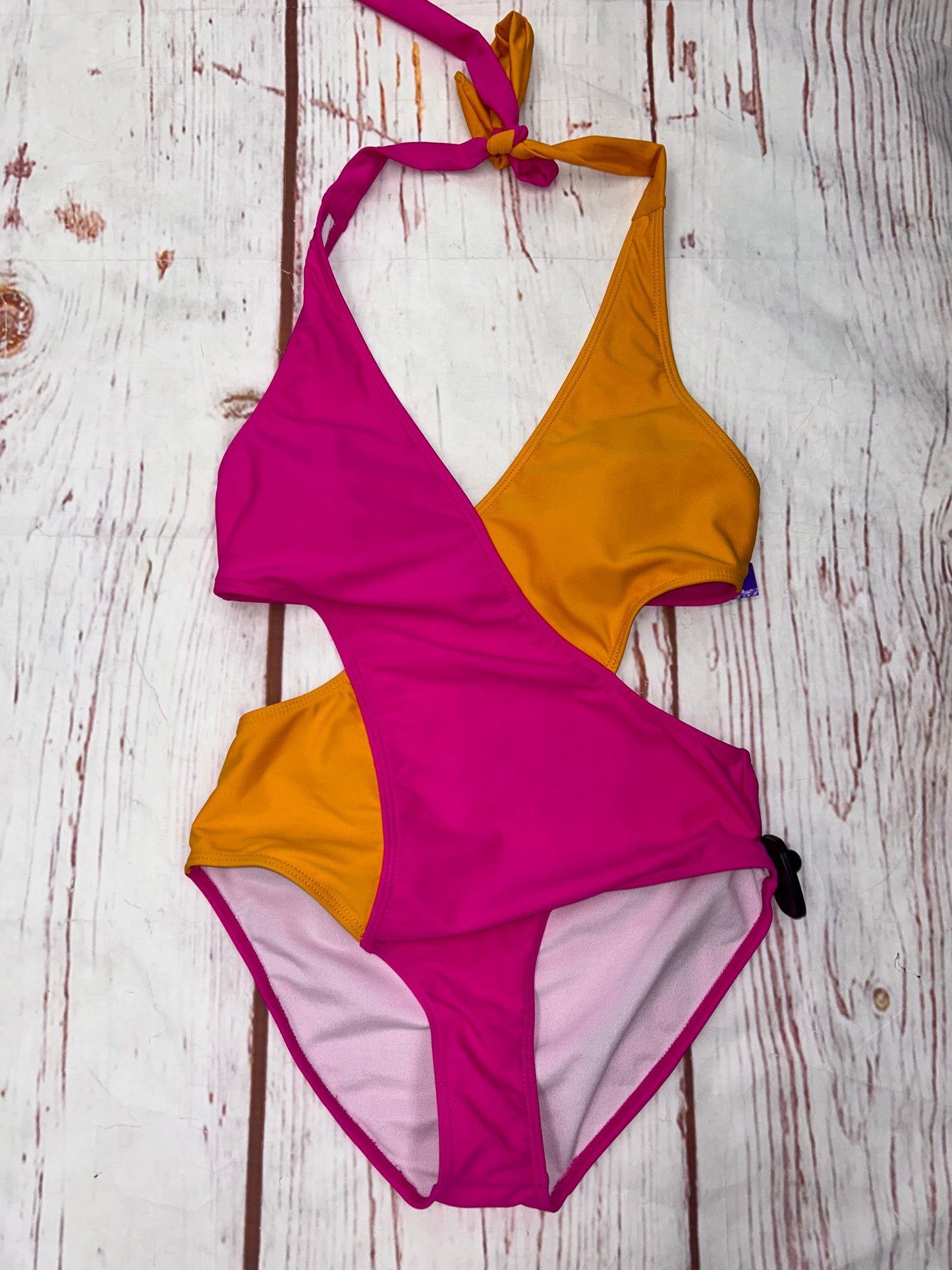 Swimsuit By Clothes Mentor In Orangepink, Size: S