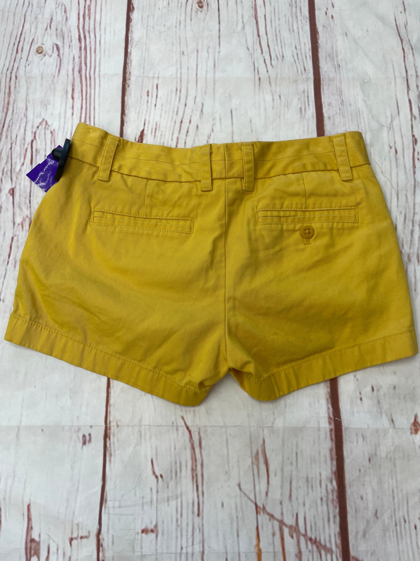 Yellow Shorts J Crew, Size 0