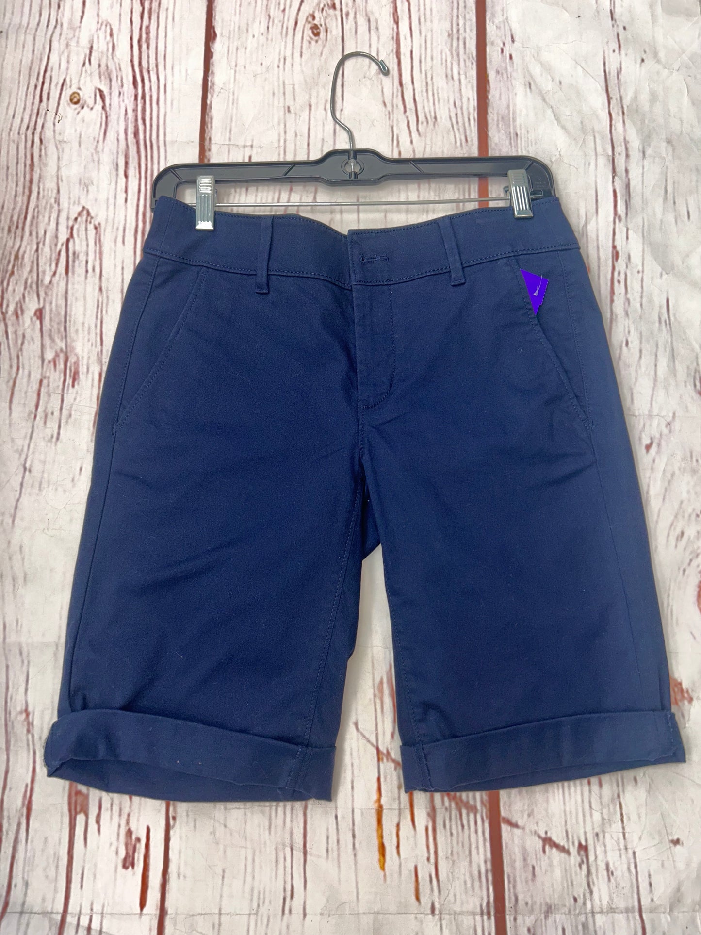 Navy Shorts Loft O, Size 0