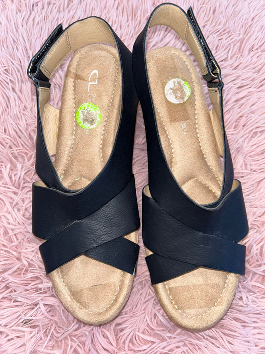 Sandals Heels Wedge By Chinese Laundry  Size: 9.5