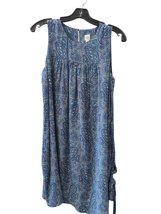 Dress Casual Short By Gap In Blue White, Size: Xs