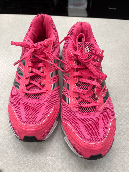 Shoes Athletic By Adidas In Pink, Size: 8