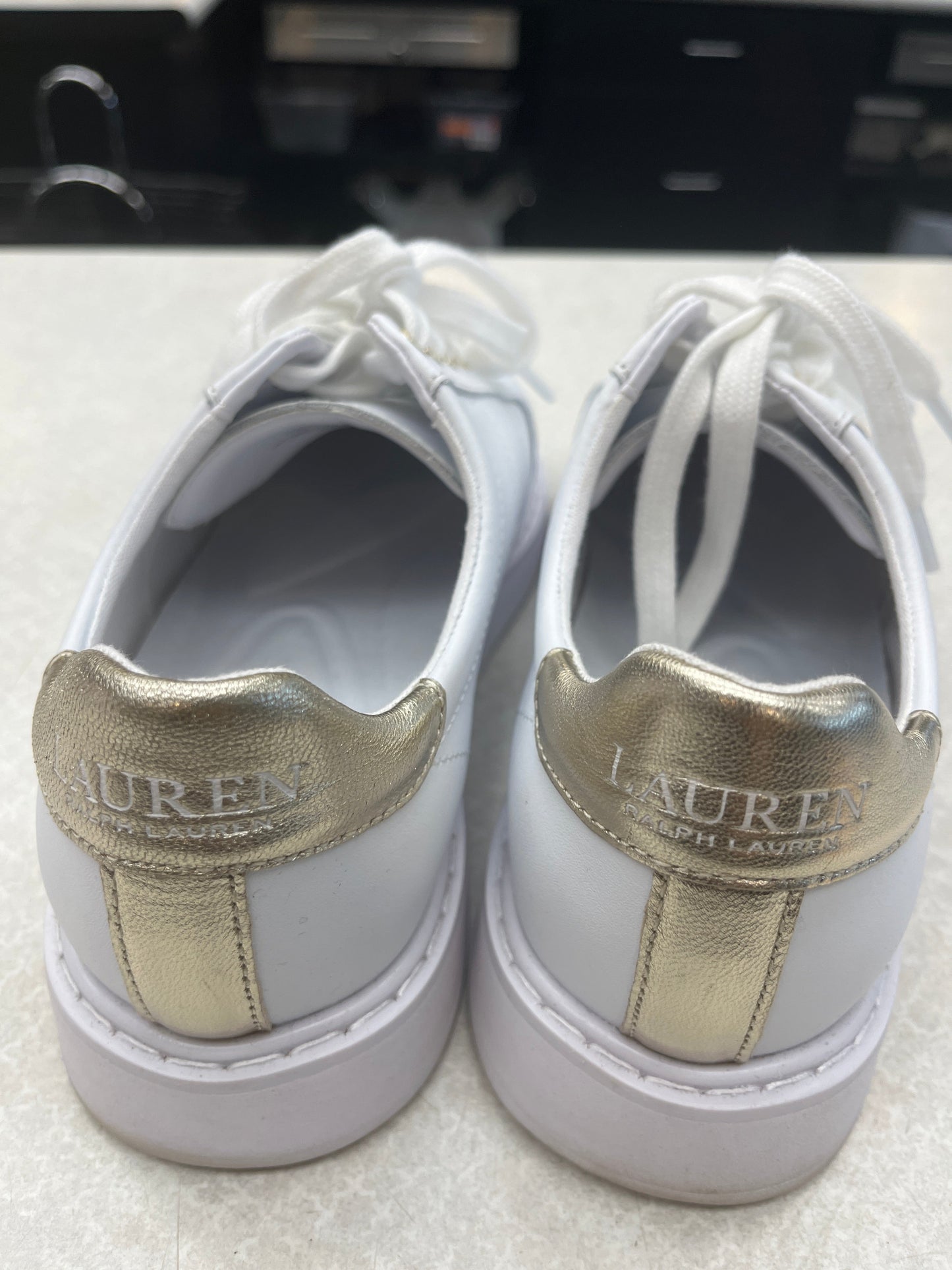 Shoes Sneakers By Lauren By Ralph Lauren In White, Size: 10