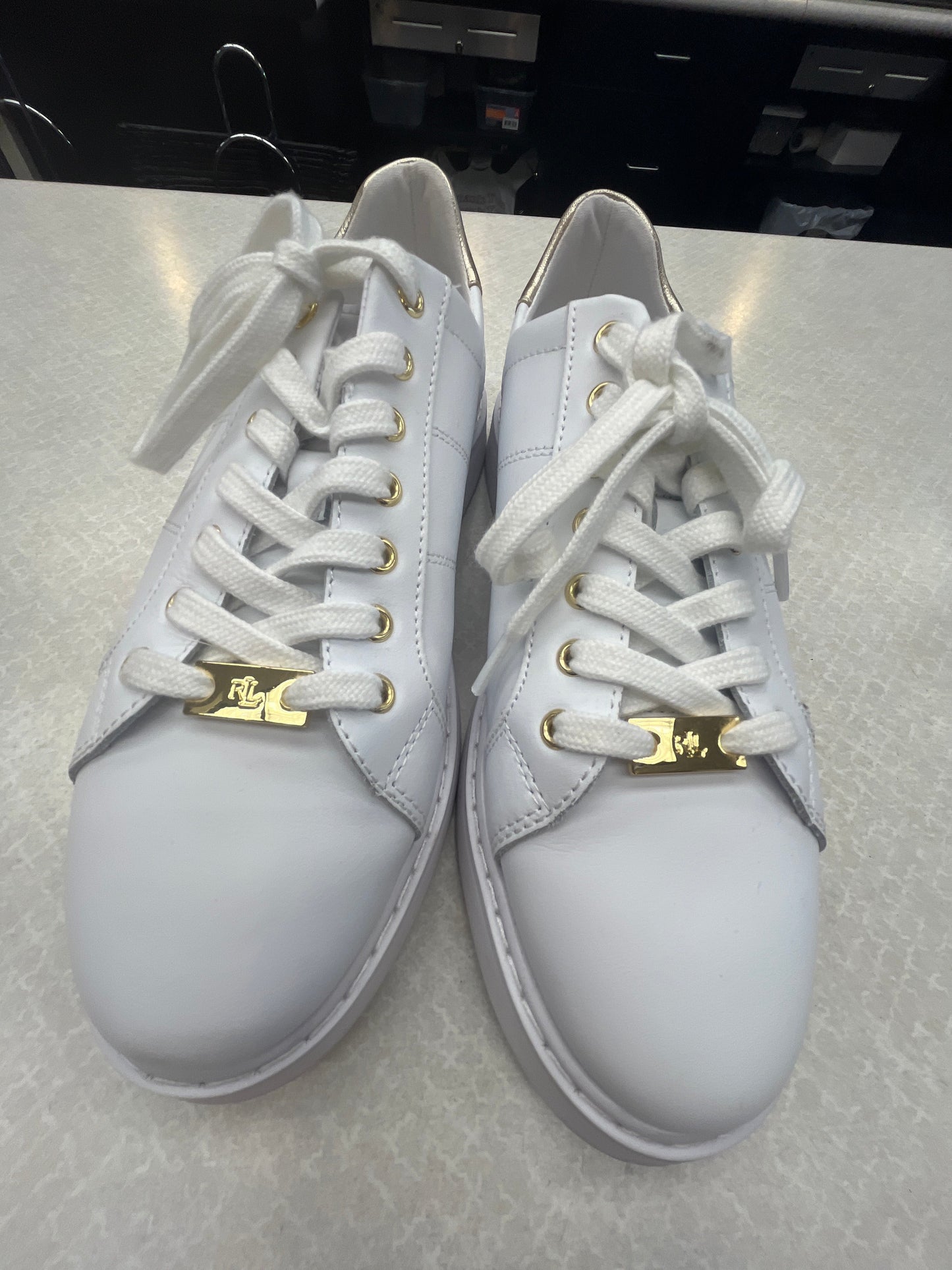 Shoes Sneakers By Lauren By Ralph Lauren In White, Size: 10