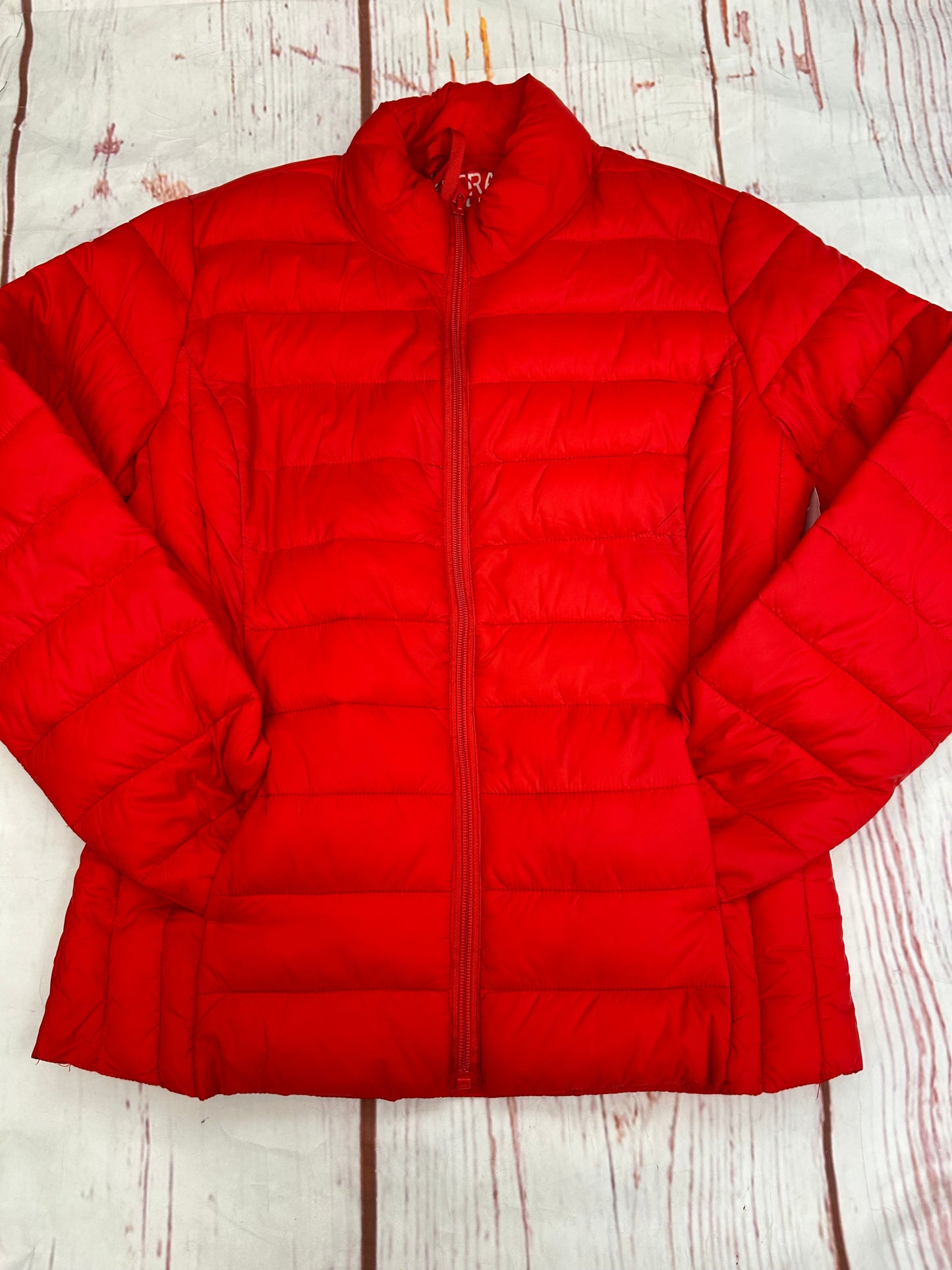 Coat Puffer & Quilted By Love Tree In Red, Size: S