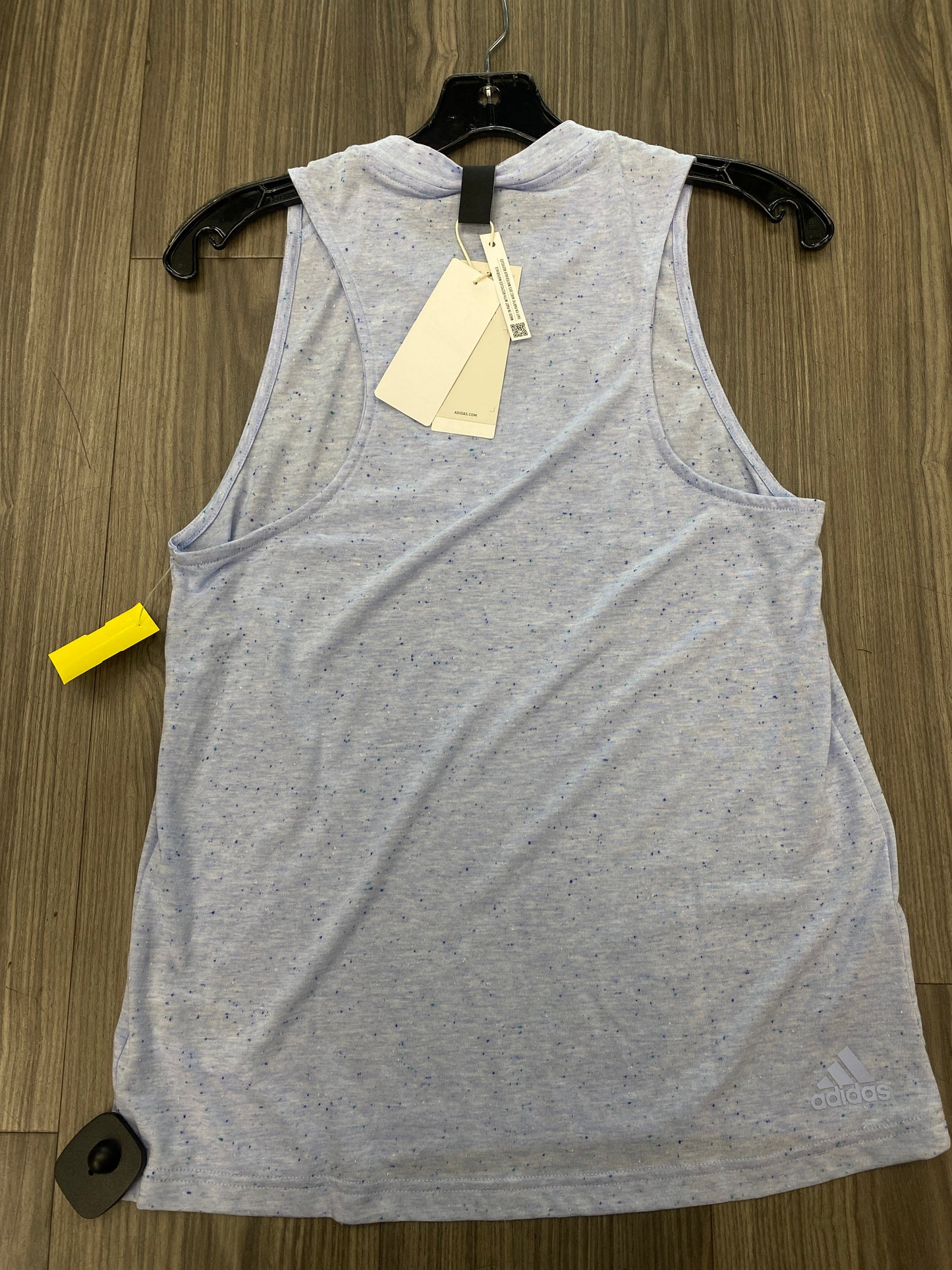 Athletic Tank Top By Adidas In Blue, Size: S