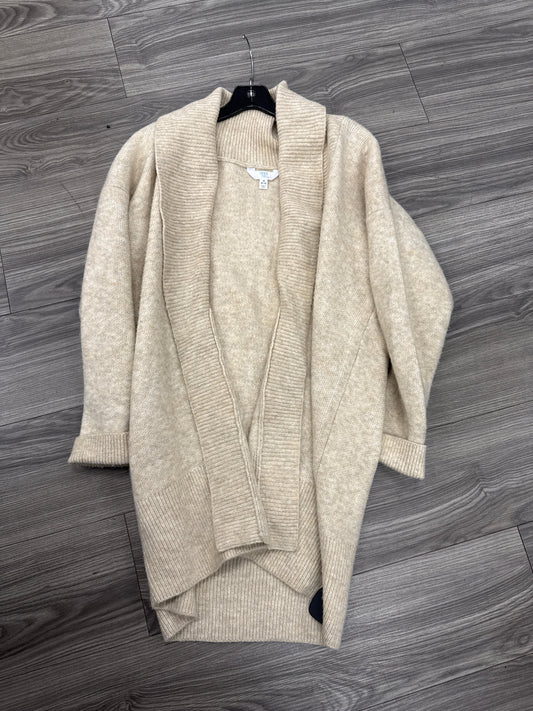 Sweater Cardigan By Time And Tru In Tan, Size: M