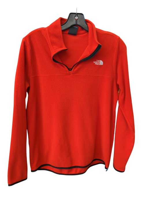 Athletic Sweatshirt Collar By The North Face In Red, Size: M