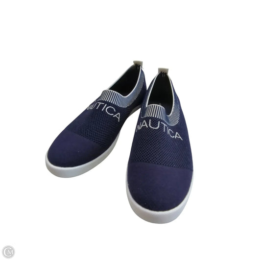 Shoes Flats By Nautica In Blue & White, Size: 7