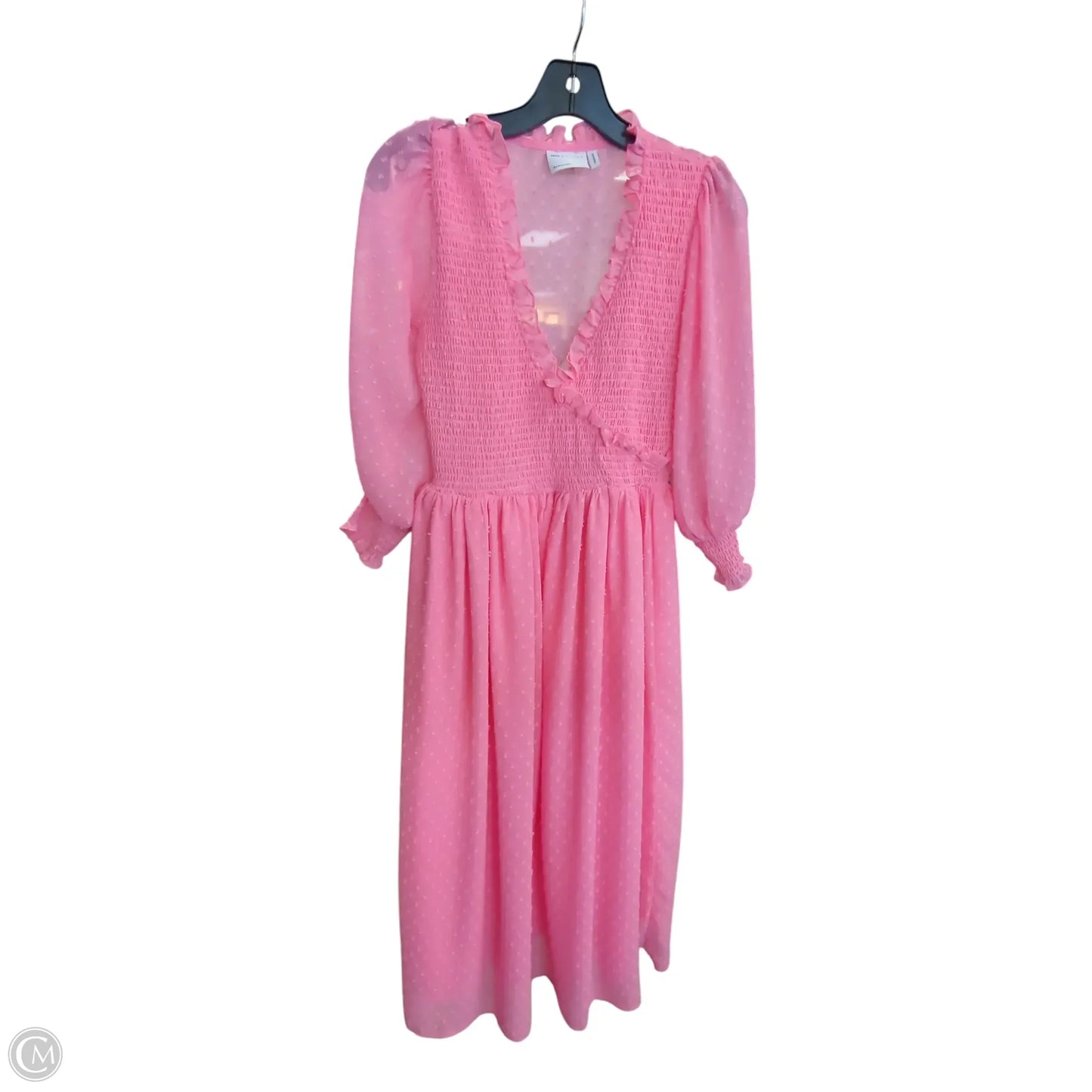 Dress Casual Maxi By Asos In Pink, Size: 4