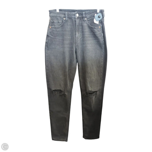 Jeans Straight By American Eagle In Black, Size: 2l