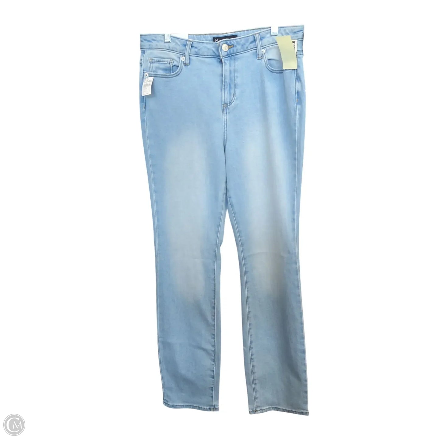 Jeans Straight By Members Mark In Blue Denim, Size: 6