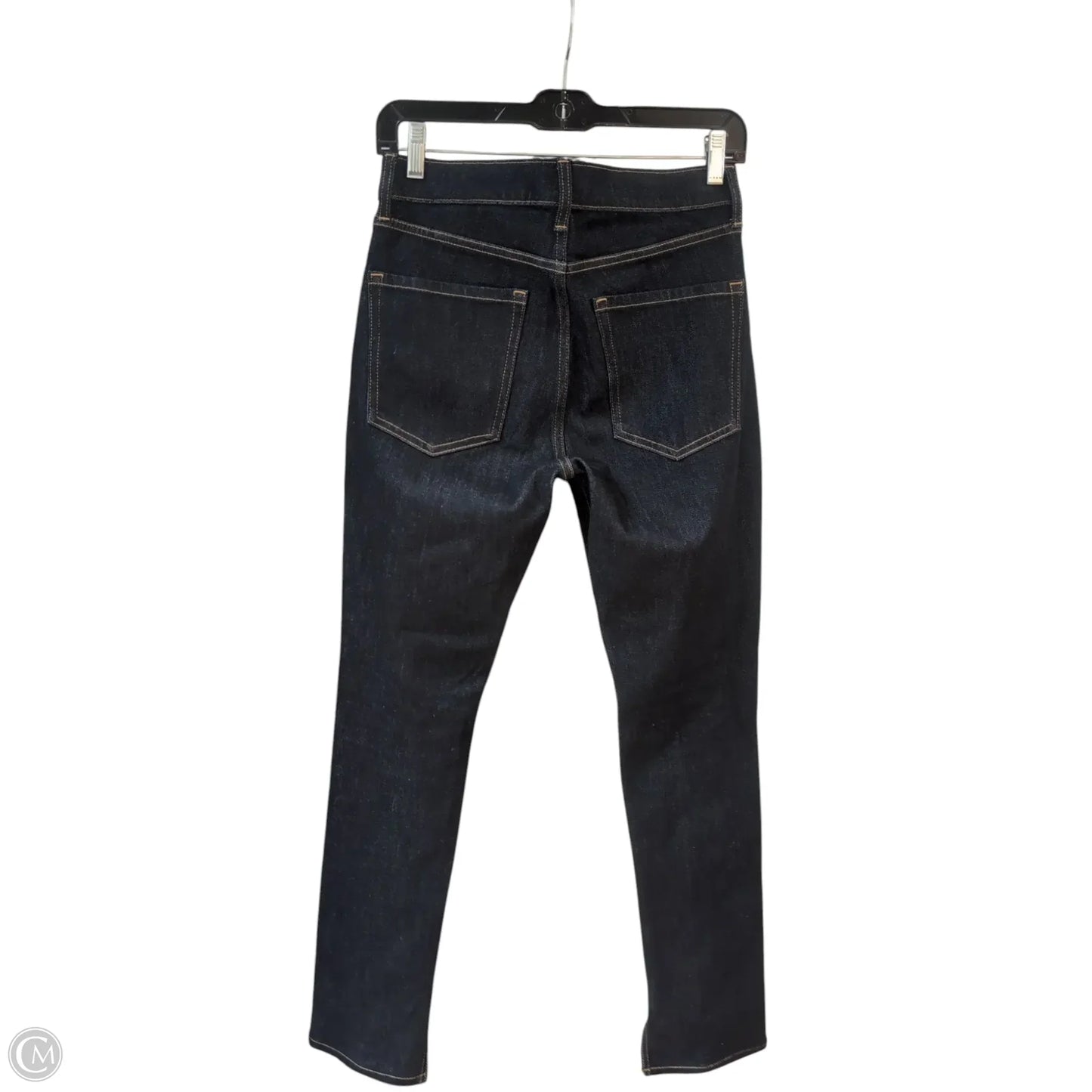 Jeans Skinny By Banana Republic In Blue Denim, Size: 4p