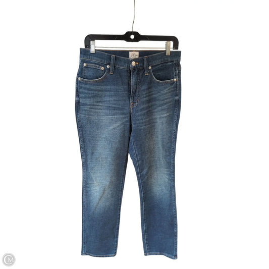 Jeans Skinny By J. Crew In Blue Denim, Size: 4p