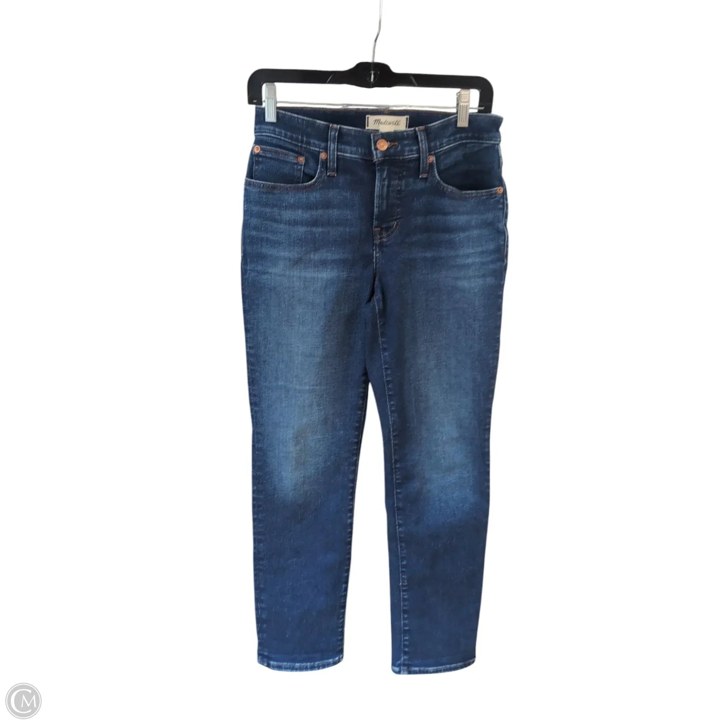 Jeans Skinny By Madewell In Blue Denim, Size: 2p