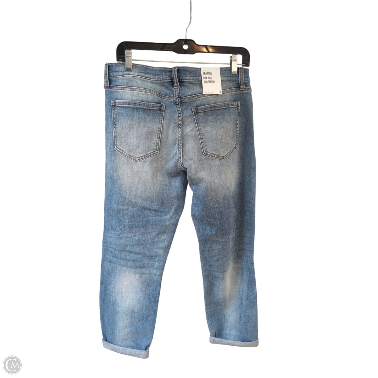 Jeans Straight By Eunina In Blue Denim, Size: 10