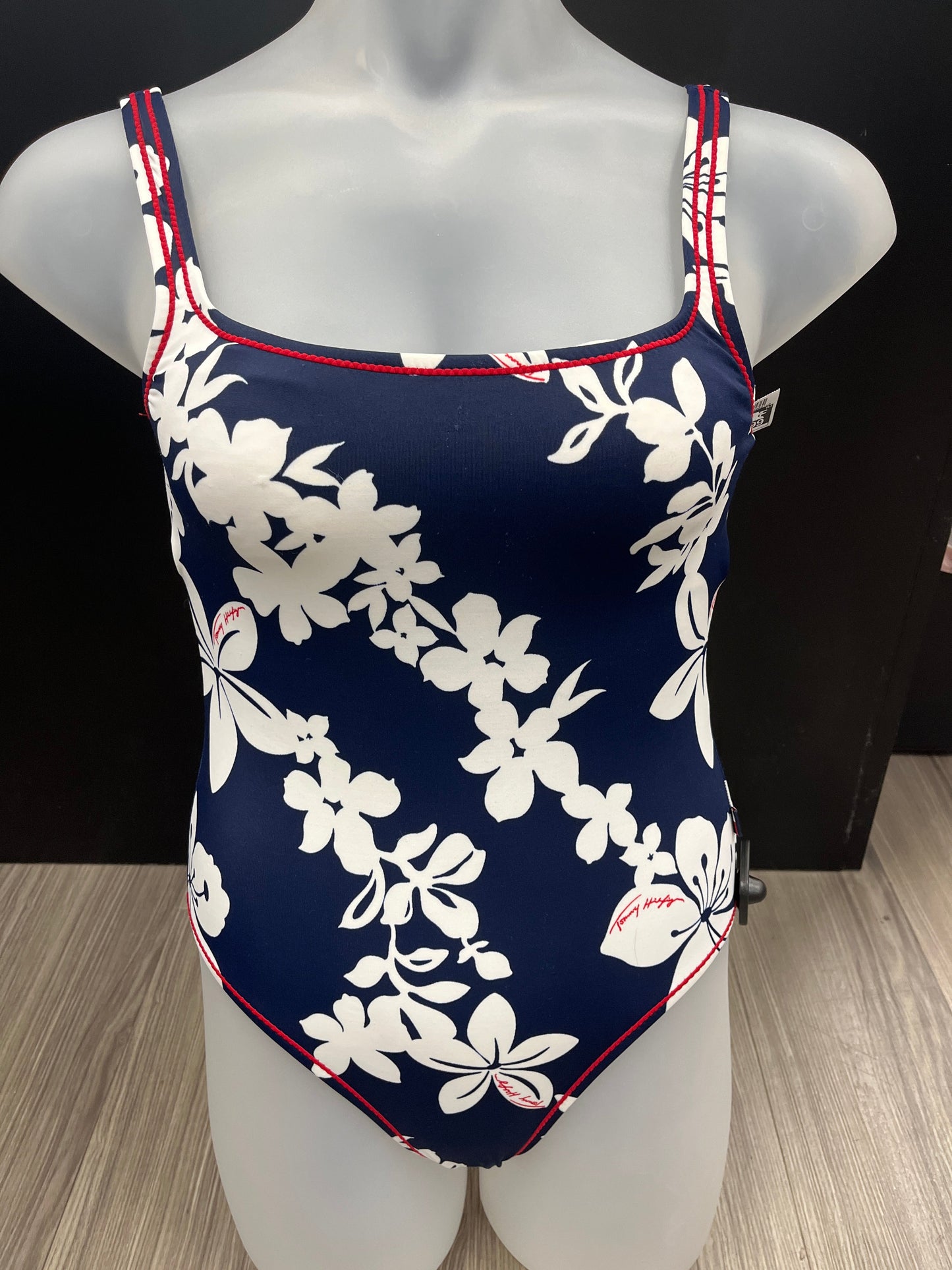 Red White Blue Swimsuit Tommy Hilfiger, Size 10