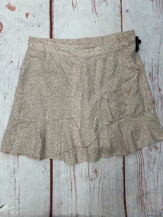 Skirt Mini & Short By Clothes Mentor In Animal Print, Size: L