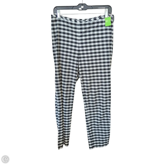 Pants Dress By Talbots In Black & White, Size: 6