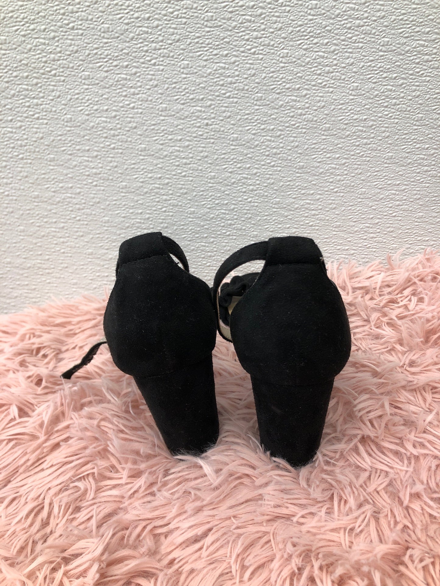 Black Shoes Heels Block Unisa, Size 7.5