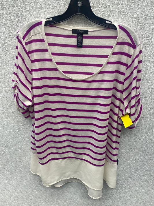 Top Short Sleeve By Style And Company  Size: 1x