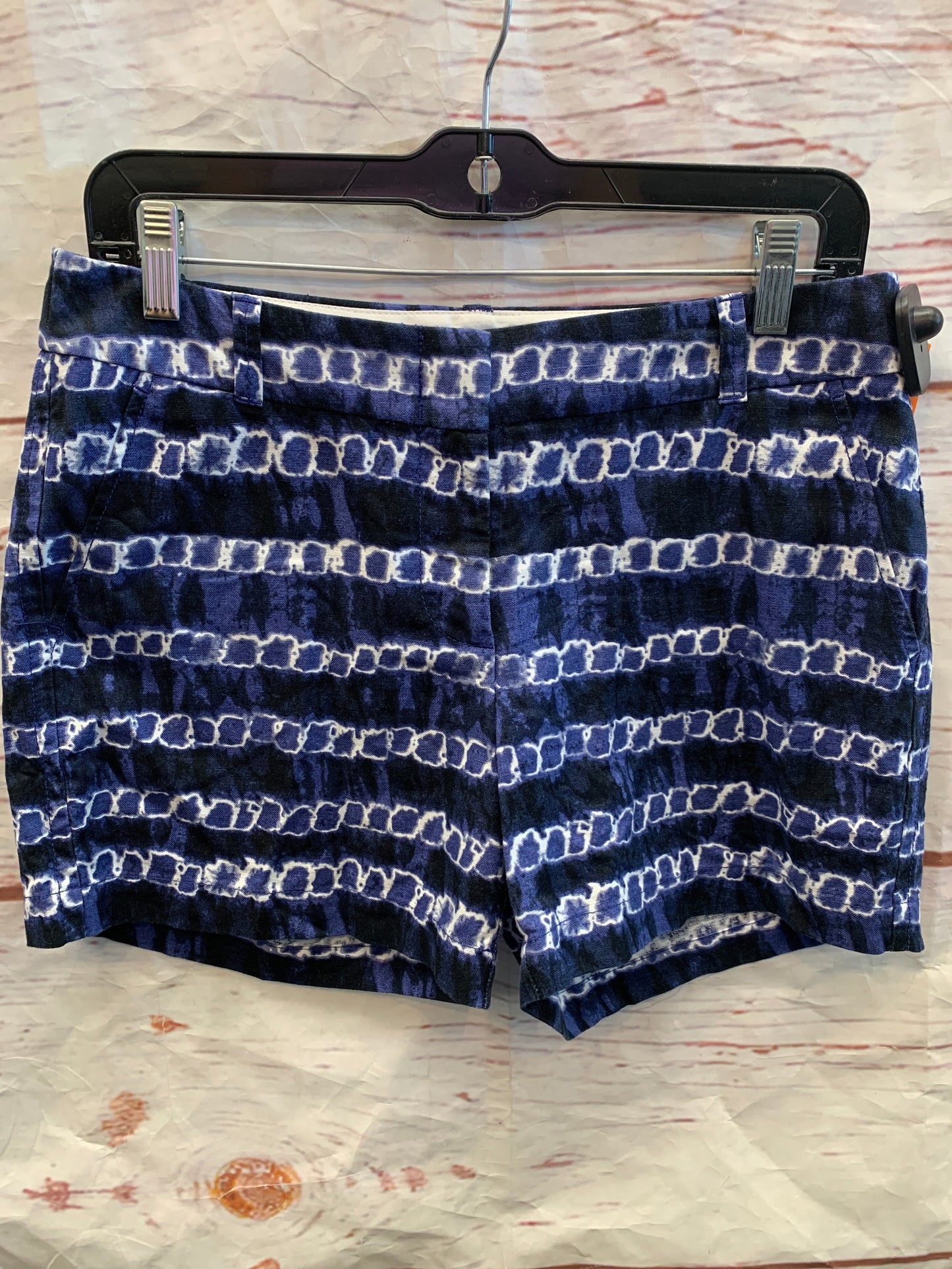 Blue White Shorts J Crew, Size 4