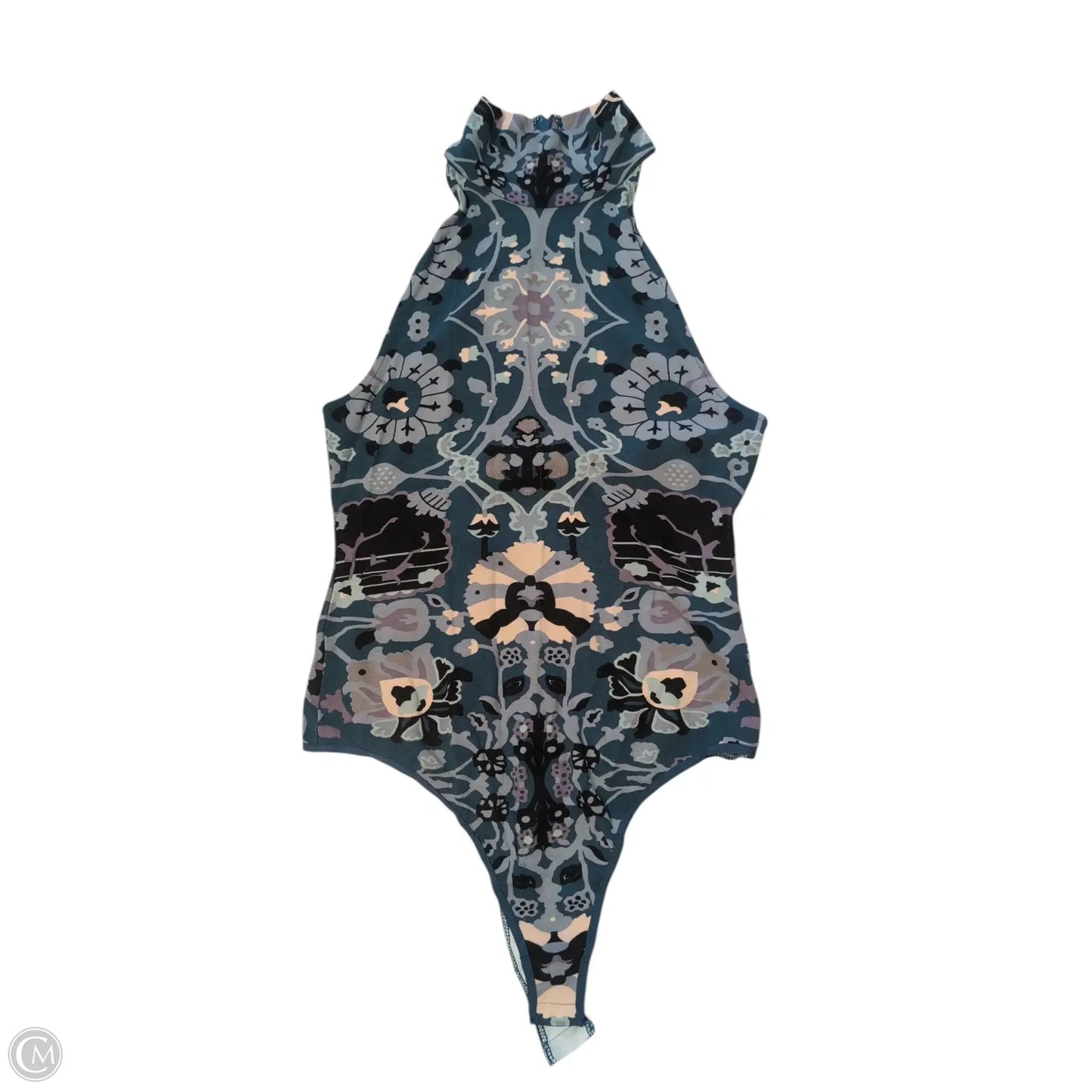 Bodysuit By Free People In Teal, Size: Sp