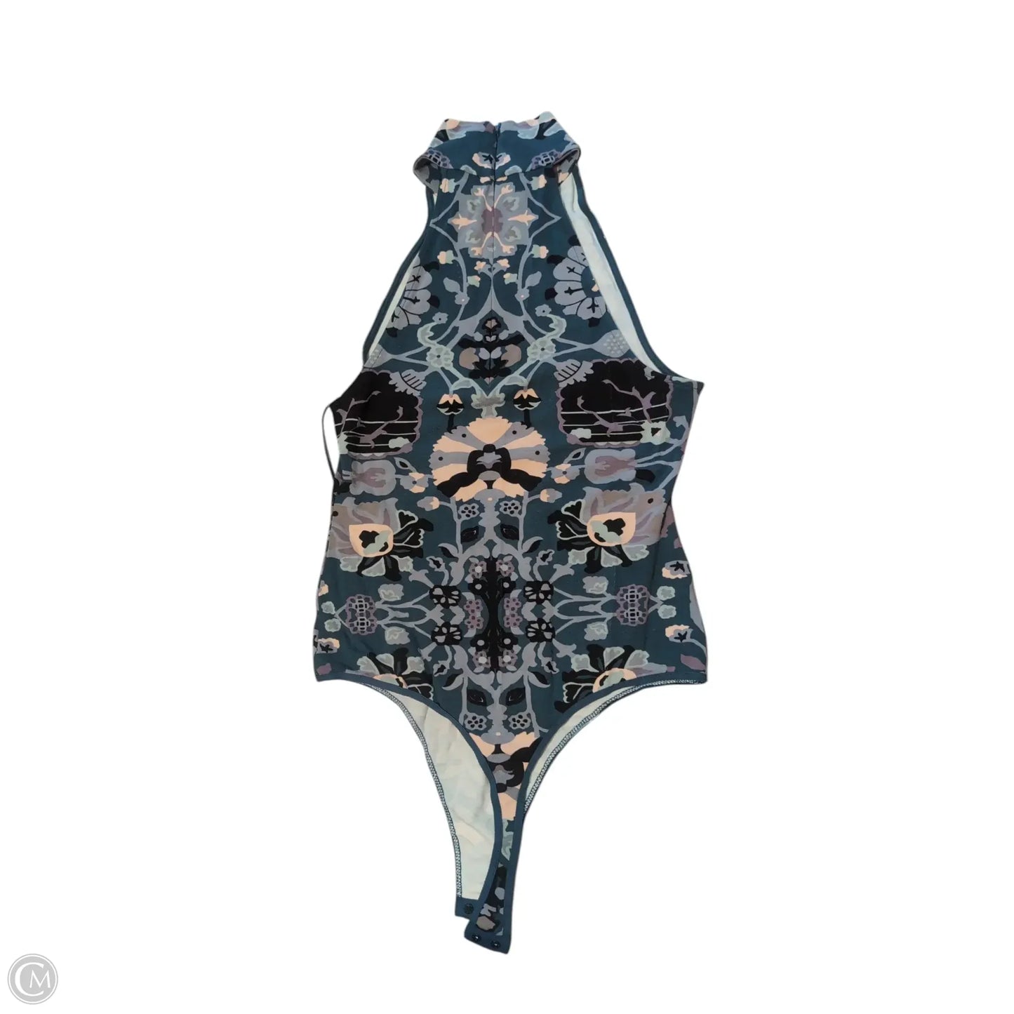 Bodysuit By Free People In Teal, Size: Sp