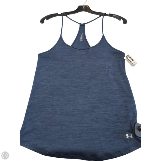 Athletic Tank Top By Under Armour In Blue, Size: Xs