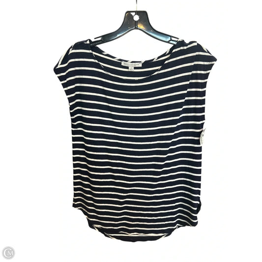 Top Short Sleeve Basic By Green Envelope In Striped Pattern, Size: S
