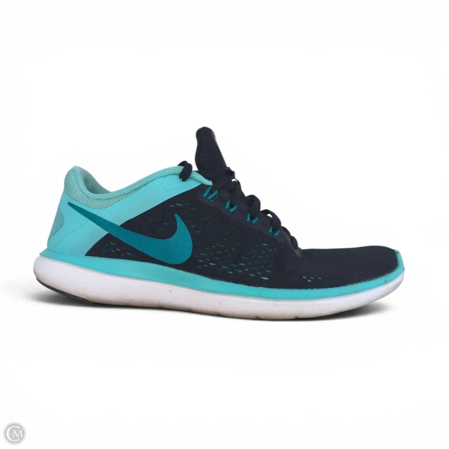 Shoes Athletic By Nike Apparel In Teal, Size: 8