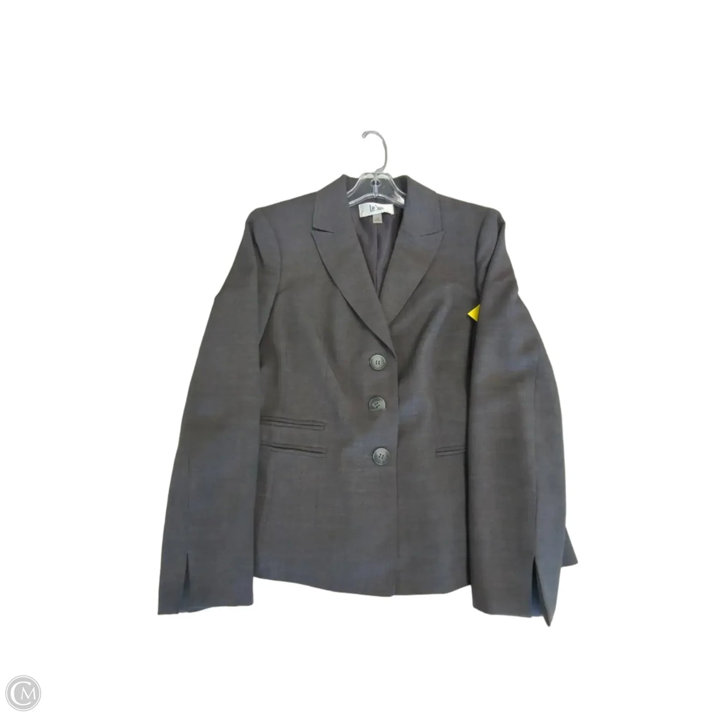 Pants Suit 2pc By Le Suit In Grey, Size: 10