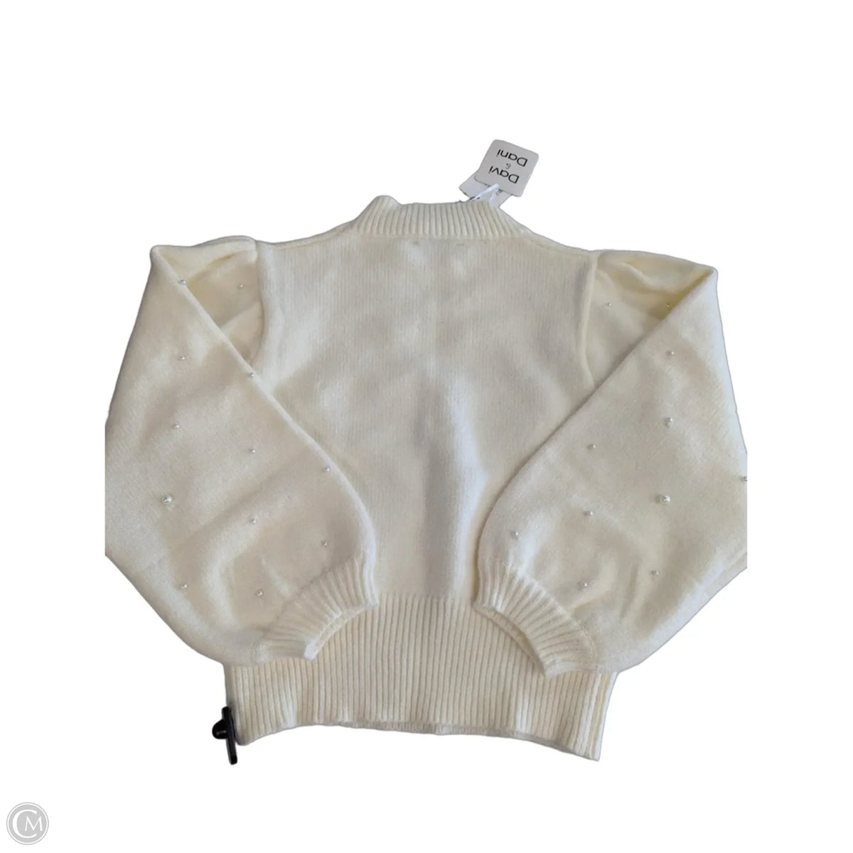 Sweater By Davi & Dani In White, Size: M