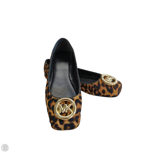 Shoes Designer By Michael Kors In Animal Print, Size: 9