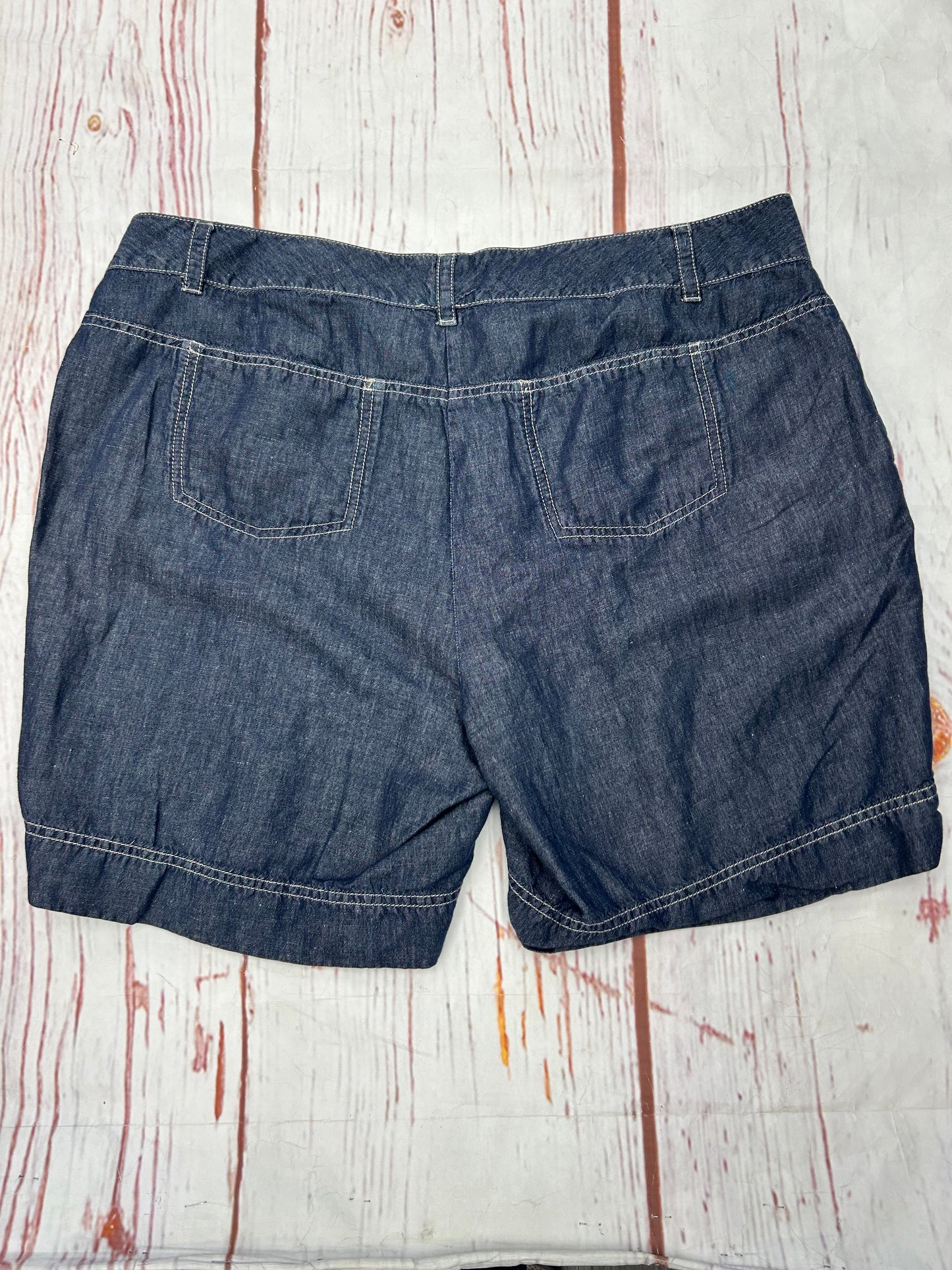 Shorts By Talbots In Denim, Size: 16