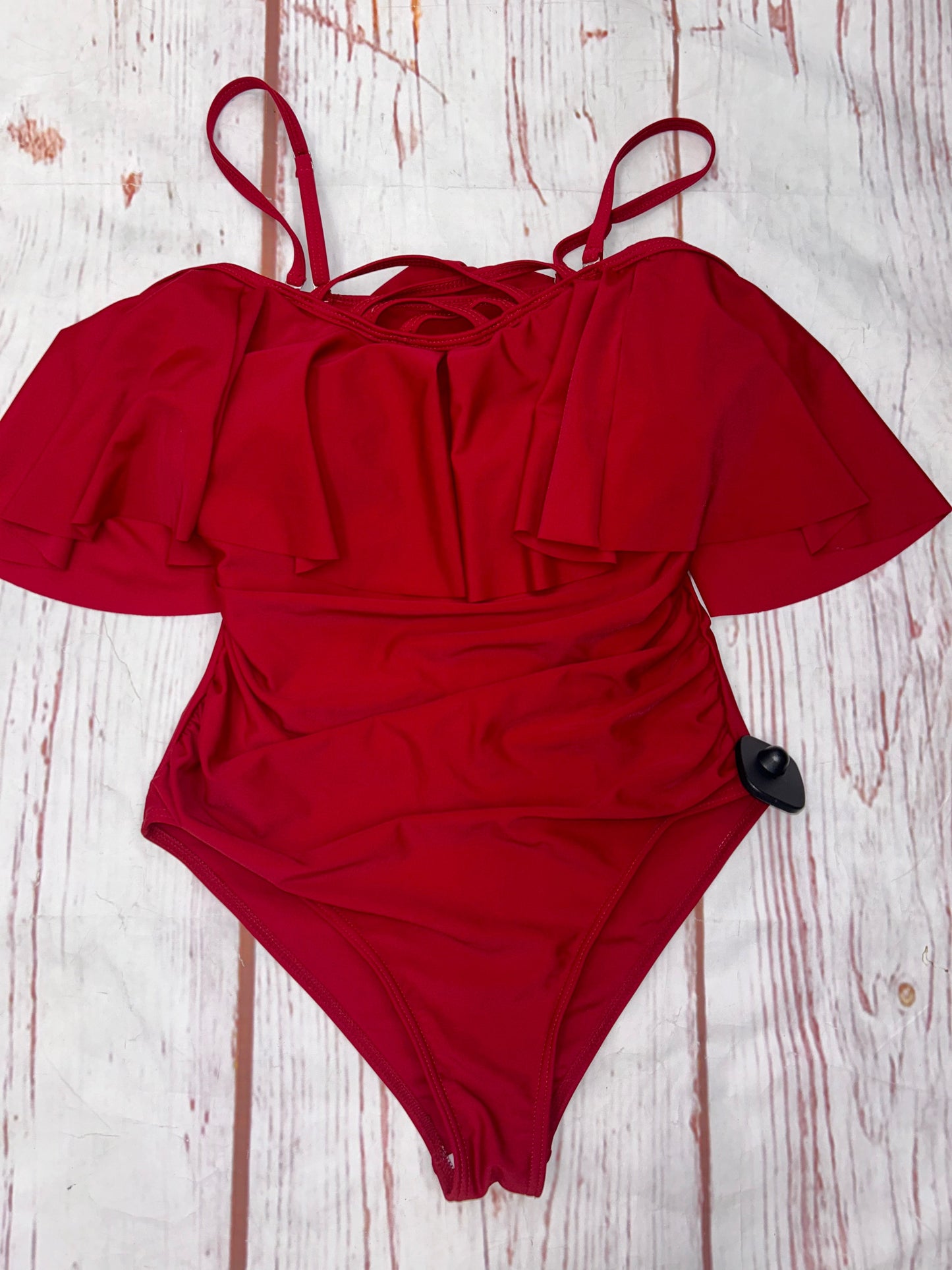 Swimsuit By Clothes Mentor In Red, Size: S