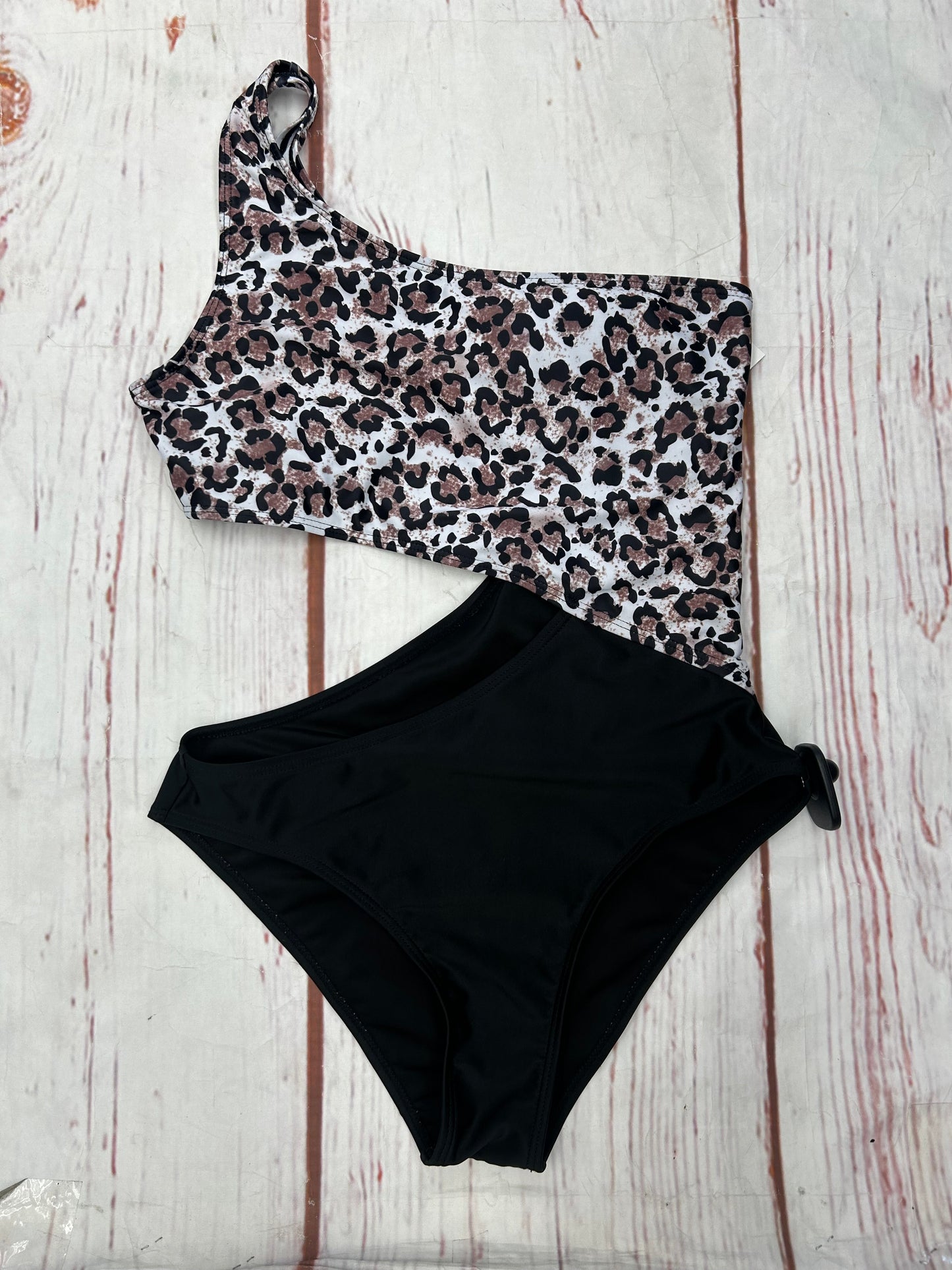 Swimsuit By Clothes Mentor In Animal Print, Size: S