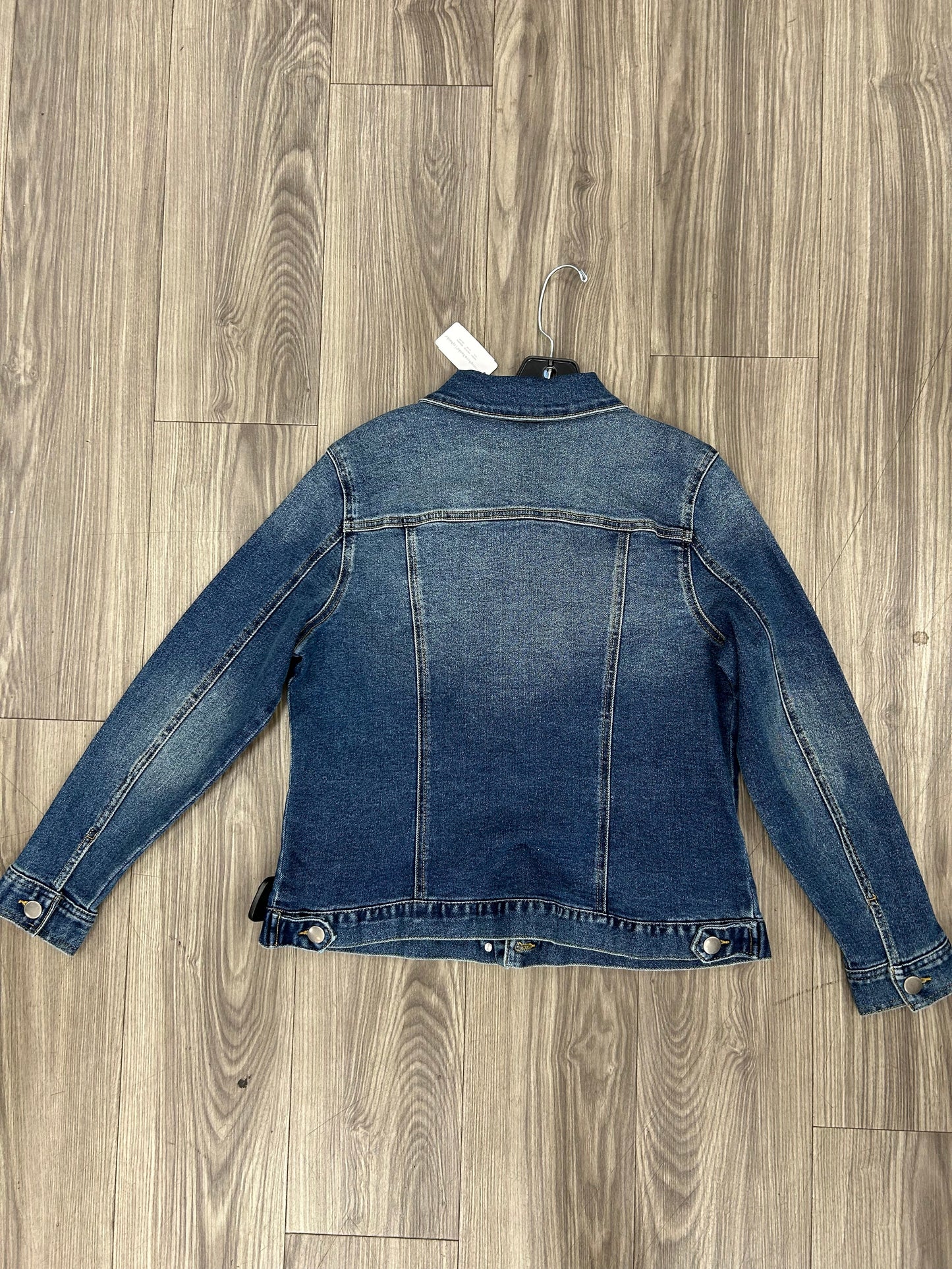 Jacket Denim By Christopher And Banks In Blue, Size: M