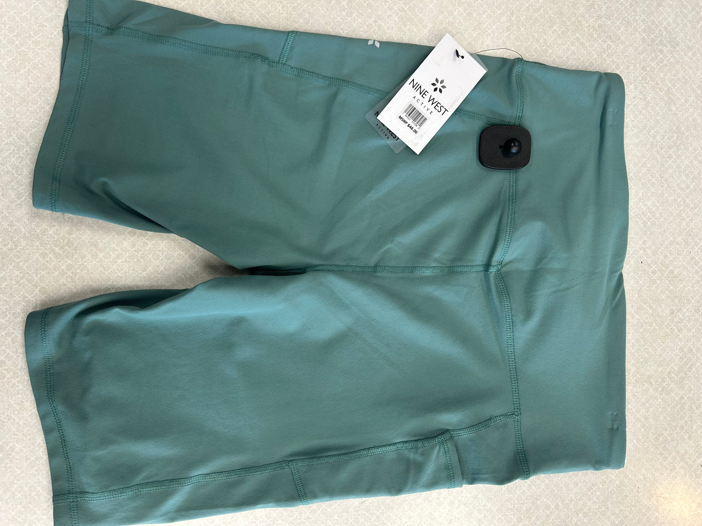 Athletic Shorts By Nine West In Teal, Size: L