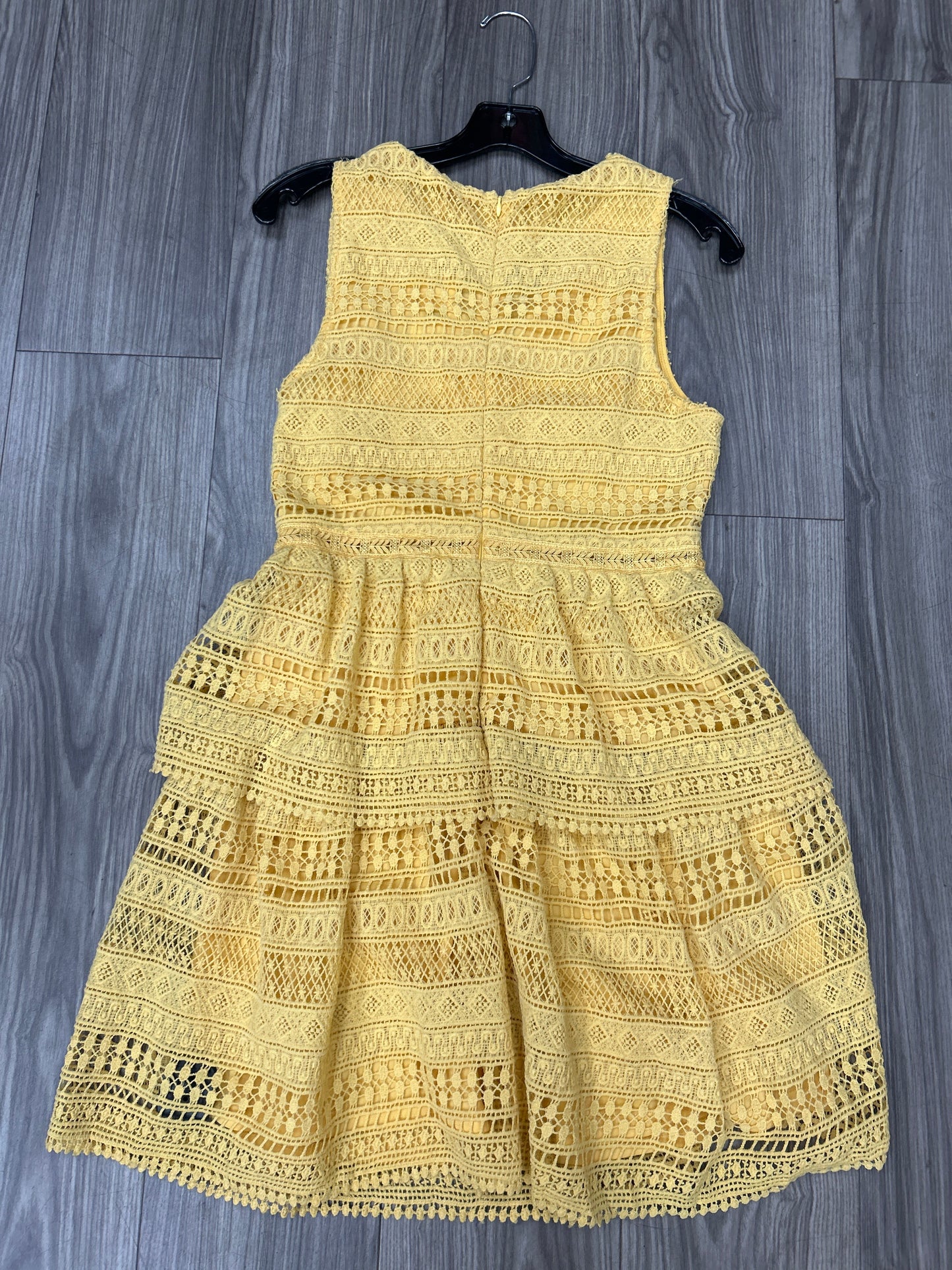 Dress Casual Midi By Miami In Yellow, Size: M