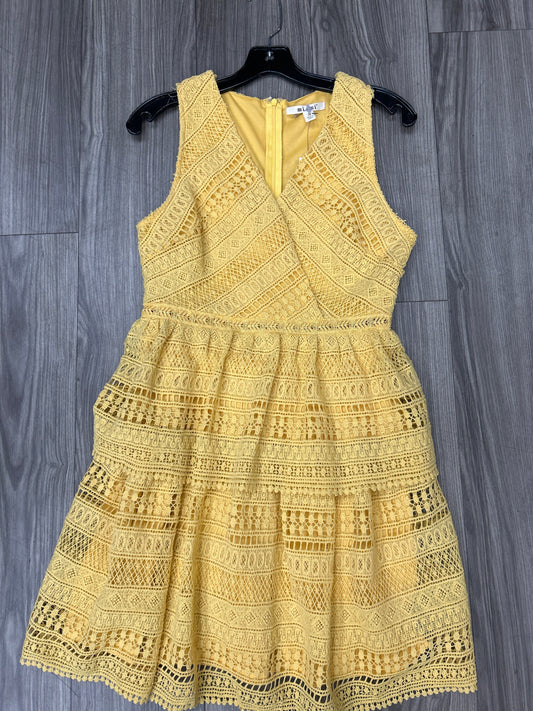 Dress Casual Midi By Miami In Yellow, Size: M