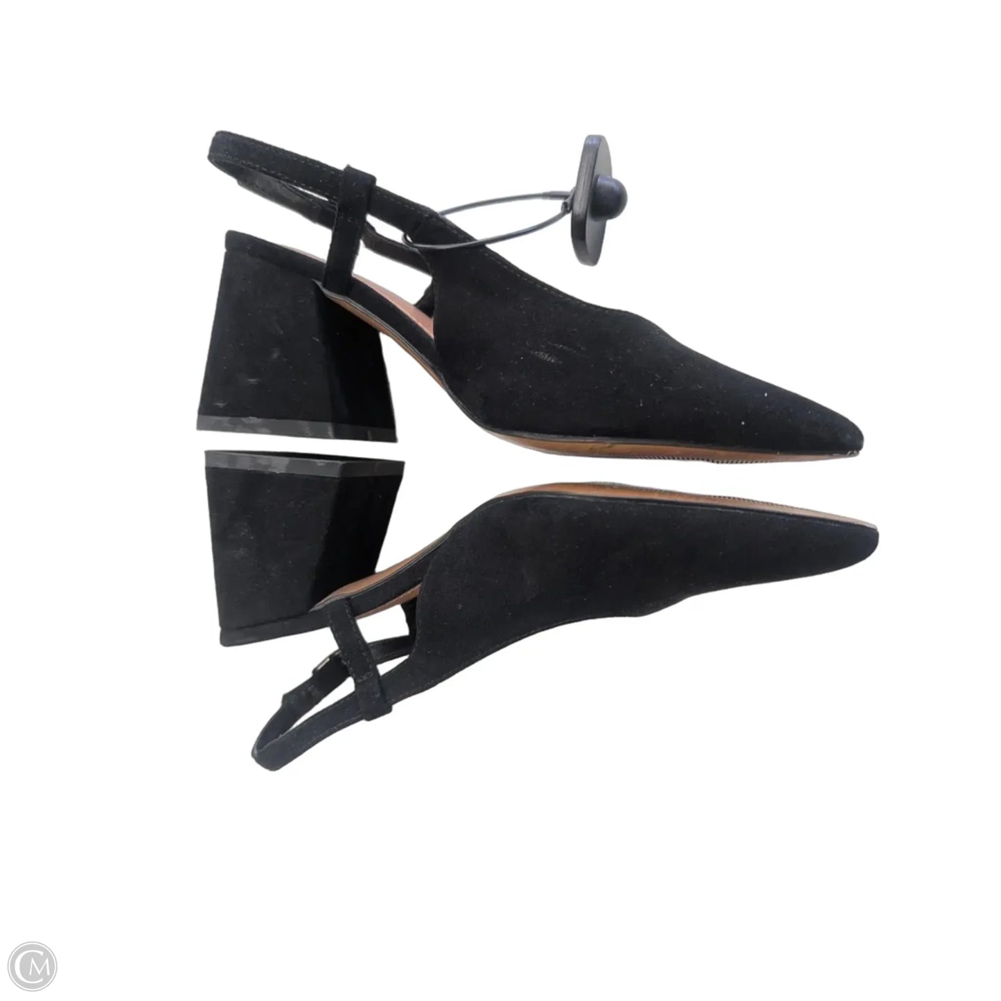 Shoes Heels Block By Asos In Black, Size: 7