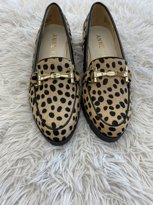 Animal Print Shoes Flats Loafer Oxford Anne Klein, Size 6