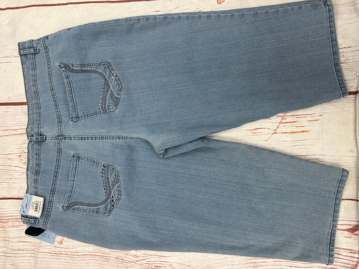 Shorts By Kim Rogers In Denim, Size: 18