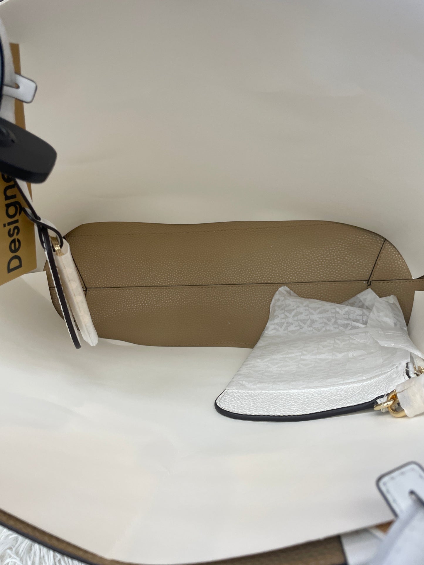 Handbag Leather Michael Kors, Size Large