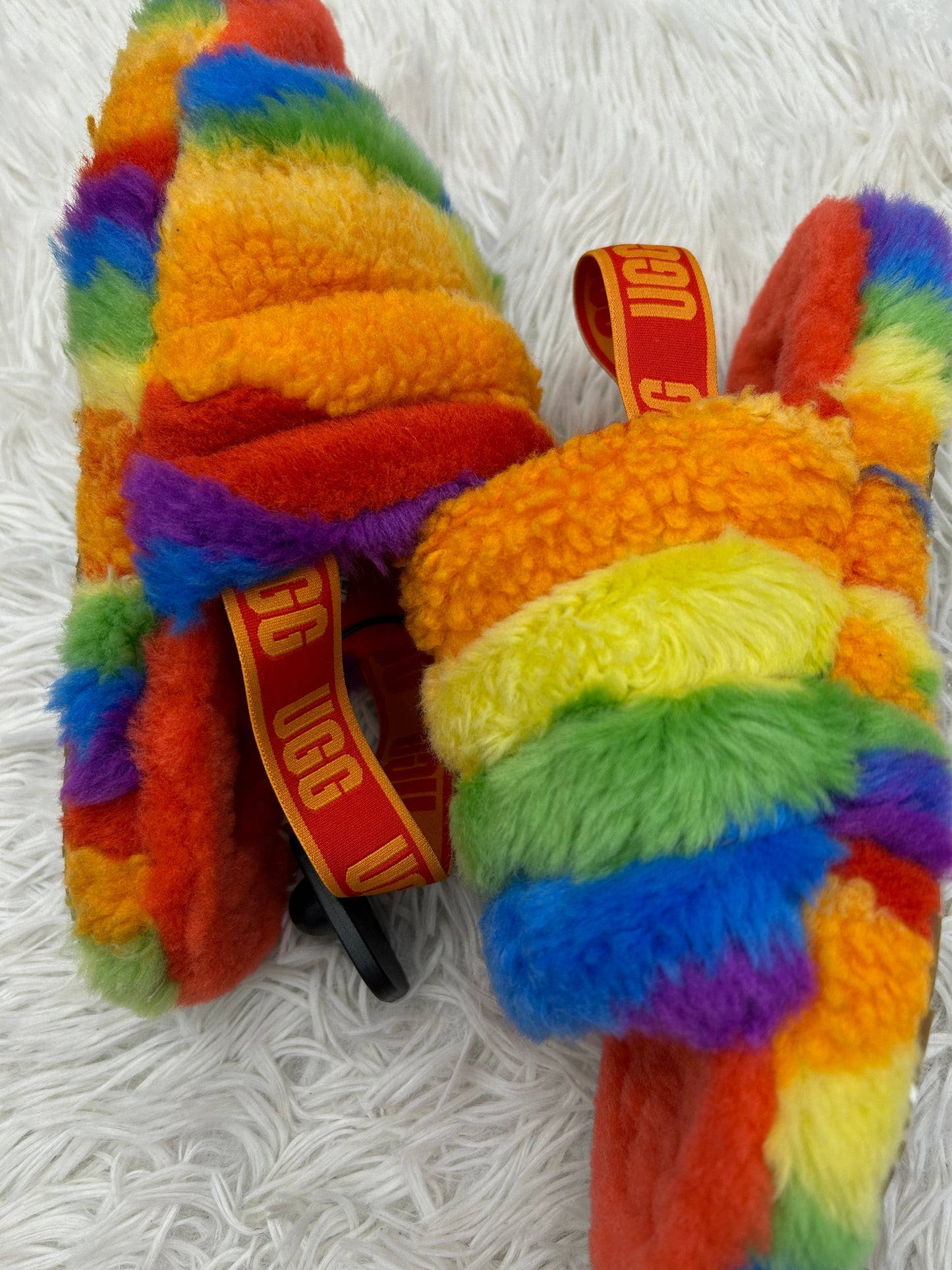 Slippers By Ugg In Rainbow, Size: 6