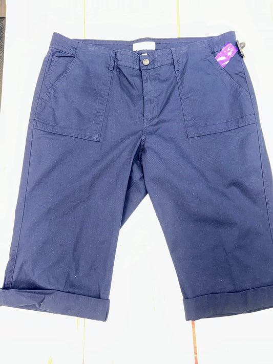 Capris By Jones New York In Blue, Size: 16