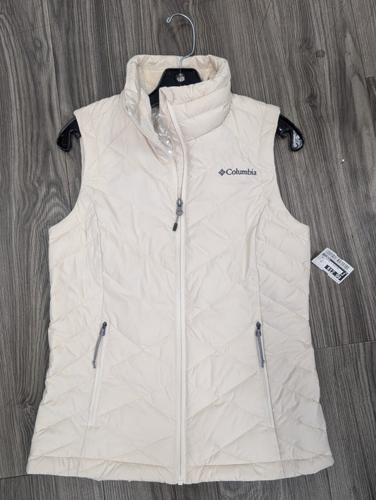 Vest Puffer & Quilted By Columbia In Ivory, Size: Xs