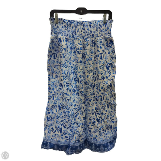 Skirt Midi By Joie In Blue, Size: Xl