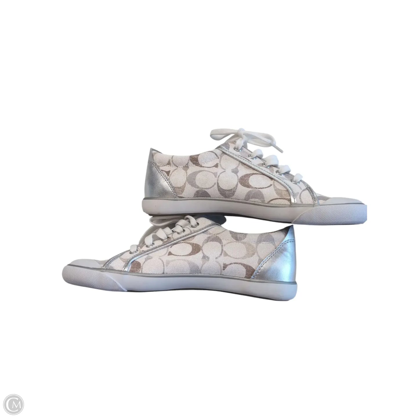 Shoes Designer By Coach In White, Size: 10